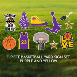 Basketball Yard Sign Set