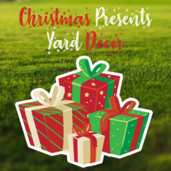 Christmas Presents Yard Sign