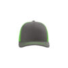 Charcoal/ Neon Green