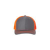 Charcoal/Neon Orange