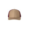 Khaki/Burgundy