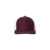 Maroon/White