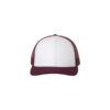 White/Maroon