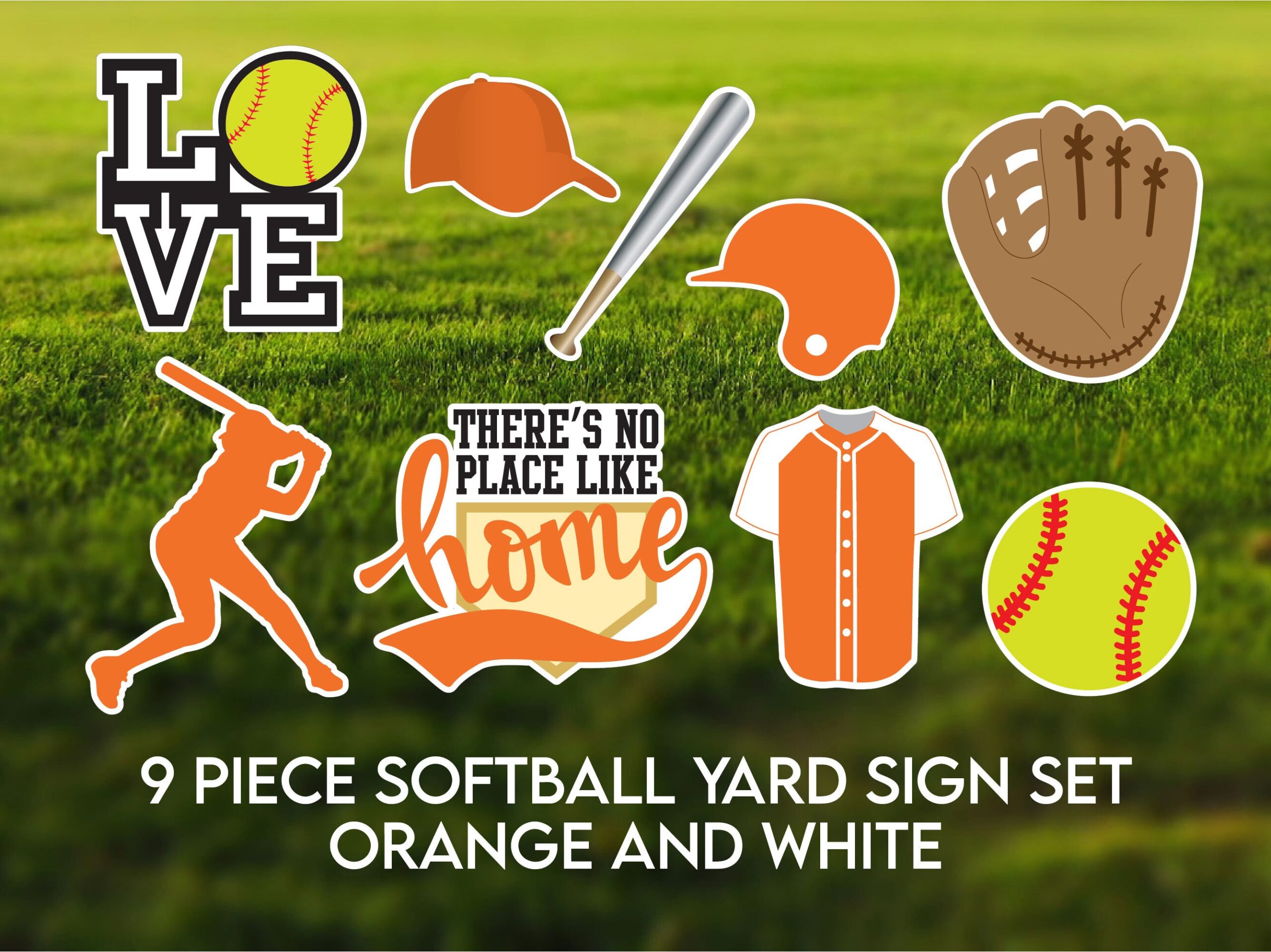 Softball Yard Sign Set | Buy Online at Flexpress