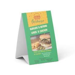 Restaurant Table Tents