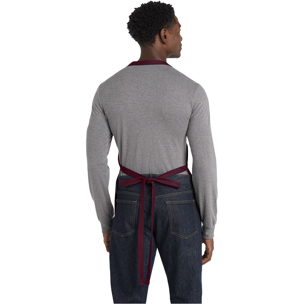 A510 Port Authority® Medium-Length Apron with Pouch Pockets - Image 2