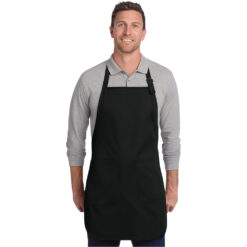 A600 Port Authority ® Full-Length Two-Pocket Bib Apron