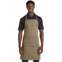 A700 Port Authority® Easy Care Extra Long Bib Apron with Stain Release